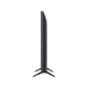 LG 43UP80006LA 43 inç Ultra HD 4K LED televizyonun gri ayaklı yan görünümü