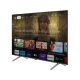 Grundig 75 GHU 8500 A Ultra HD 4K LED televizyon, siyah çerçeveli ekranda yayın platformları menüsü