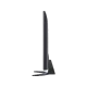 LG 50NANO766QA Ultra HD 4K LED televizyon, ince tasarımlı siyah ekranlı TV stand üzerinde