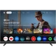 Vestel 65QMG9950 Ultra HD 4K QLED televizyon, siyah çerçeveli ekranda Google TV arayüzü ve uygulamalar.