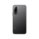 Siyah Infinix Hot 70 akıllı telefonun arka yüzü, dikey kamera modülü ve sade tasarımıyla görünümü