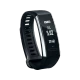 Huawei Band 2 Pro siyah akıllı bileklik, GPS ve aktivite takibi ekranıyla önden görünür.