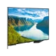Vestel 55CA9500 Ultra HD 4K LED televizyon, doğa manzarası gösteren ince siyah ekran tasarımıyla önden görünür