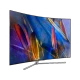 Samsung 55Q7C Ultra HD 4K QLED televizyon, genel renkli ince tasarım ve canlı renkli ekran görünümü