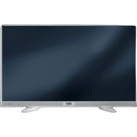 Beko B40 LW 5533 Full HD FHD TV, ince çerçeveli siyah televizyon ve gümüş ayaklar
