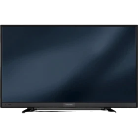 Grundig G32L 5521 4B HD Ready LED televizyon, siyah çerçeveli ekran ve ayak tasarımıyla önden görünüm