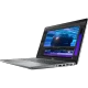 Dell Precision 3591 XCTOP3591EMEA iş ve ofis laptopu gri, çoklu pencere ekranıyla önden görünüm