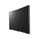 LG 65UC970V Ultra HD 4K LED televizyonun siyah ekranlı şık tasarımı, genel renkli.