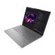 Gri Lenovo Yoga Slim 7 83CV00E4TR iş ve ofis laptopu, açık ekranlı ince tasarım detaylarıyla