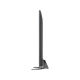 LG 75NANO796NF Ultra HD 4K LED televizyon, siyah arka planda ince şık tasarım görünümü