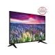 Vestel 40UD8460 Ultra HD 4K LED TV, siyah çerçeveli ve doğa manzarası gösteren ekranıyla