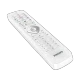 Philips 50PFK6510 Full HD LED televizyon kumandası, genel renk, kanal ve ses tuşları görünüyor