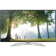 Samsung 55H6470 Full HD FHD TV, genel renkli düz ekran; manzara görüntüsüyle vitrinde sergileniyor
