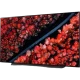 LG OLED55C9PLA 55 inç Ultra HD 4K OLED televizyon, kırmızı manzara sahnesiyle ekranda görüntü gösteriyor.