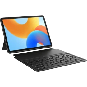 Huawei MatePad 11.5 2023 PaperMatte Edition gri tablet, 8 GB 256 GB ve klavye ile birlikte görünüm