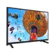 Arçelik A49L 8850 5B Ultra HD 4K LED televizyon, siyah çerçeveli ve renkli görüntü ekranıyla