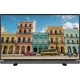Beko B49L 5740 4B Full HD FHD TV, ekranda renkli şehir binaları ve hareketli bir cadde görüntüsüyle