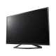 LG 42LA640S 42 inç Full HD LED televizyon siyah ekranda, genel renkli televizyon görünümü