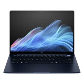 HP EliteBook Ultra G1i 14 AI D30U4ET koyu mavi iş ve ofis laptopu açık ekran görünümü