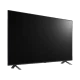 LG 65QNED80T6A Ultra HD 4K QNED televizyon, genel siyah renkli düz panel tasarım görünümü