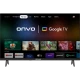 Onvo 32OVF9000H HD Ready LED televizyon, siyah çerçeveli ekranında Google TV arayüzüyle duruyor
