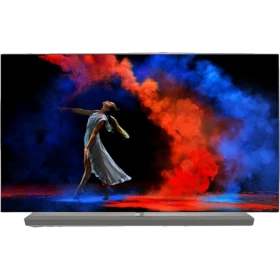Philips 65OLED973 Ultra HD 4K OLED televizyon, genel renkli modern ekran tasarımı, canlı renkli sahne görüntüsüyle