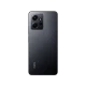 Xiaomi Redmi Note 12 siyah akıllı telefonun arka yüzü, çift kamera modülü ve LED flaş detayıyla