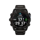 Garmin Descent MK3i 51 mm siyah titanyum kayışlı akıllı saat, dalış verilerini gösteren ekranla