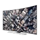 Samsung 55HU8590 Ultra HD 4K TV, genel siyah tasarımda şehir manzaralı ekran görüntüsü