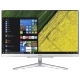Acer Aspire C22-865 masaüstü bilgisayar, gümüş renkli ince ekran ve Windows arayüzüyle önden görünüm