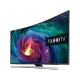 Samsung 65JS8500 Ultra HD 4K TV ekranında canlı renkli spiral görüntü, genel renkli tasarım