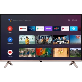 Grundig Barcelona 50 GGU 8935 B Ultra HD 4K LED televizyon, akıllı arayüzü açık ekranıyla önden görünür