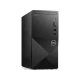 Dell Vostro 3888MT N112VD3888EMEA01_U19 siyah masaüstü bilgisayar kasası önden görünüm