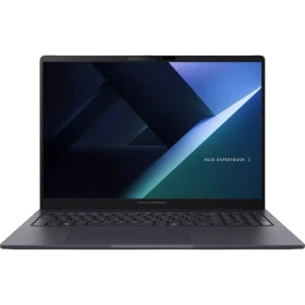 Asus ExpertBook B3 B3605CCA-MB2224 gri iş ve ofis laptopu açık ekran ve klavye görünümü