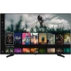 Vestel 58UT9850 Ultra HD 4K LED televizyon, ekranda film ve dizi içerikleriyle önden görünüm