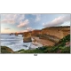 LG 60UH770V Ultra HD 4K LED televizyon ekranında okyanus manzarası, genel renkli tasarım