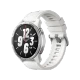 Xiaomi Watch S1 Active beyaz akıllı saat, yuvarlak siyah ekranı ve ayarlanabilir silikon kordonuyla