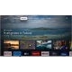 Philips 77OLED808 Ultra HD 4K OLED televizyon ekranında Google TV arayüzü, genel siyah tasarım.