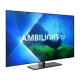 Philips 55OLED808 Ultra HD 4K OLED televizyon, genel siyah tasarımda modern TV ekranı görünüyor