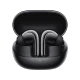Xiaomi Buds 4 Pro tam kablosuz siyah kulaklık, şarj kutusu açık ve kulaklıklar yerleştirilmiş
