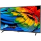 Axen AX43DIL13-TNR Full HD FHD LED televizyon, siyah çerçeveli ve renkli tüy görüntüsüyle