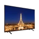 Grundig Paris 55 CLX 8675 BP Ultra HD 4K LED televizyon, Eyfel Kulesi görüntüsüyle siyah ekran