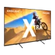 Philips 55PML9009 Ultra HD 4K LED televizyon; ambilight tv efektiyle kumlu manzarada motosiklet sahnesi gösteriyor
