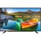Grundig 40 VLE 6830 BP Full HD FHD LED televizyon, göl ve renkli tekneler görüntüsüyle önden görünür
