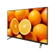Beko B32 C 685 A HD Ready HD TV, siyah ekranında portakal görüntüsüyle önden görünüm