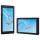 Lenovo TAB E7 ZA400019TR siyah uygun fiyatlı tablet ekranında uçak manzaralı ana vitrin görünümü