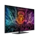 Philips 49PUS6031 Ultra HD 4K LED televizyon; renkli konser sahnesi görüntüsüyle modern siyah tasarım