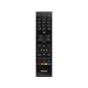 Vestel 22F8500P Full HD LED TV için siyah renkli kumanda, düğmeleri ve yön tuşlarıyla birlikte.