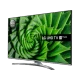 LG 50UN81006LB Ultra HD 4K LED televizyon, ince tasarımlı ekranında canlı yeşil görüntü.