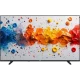 Vestel 55QG9840 Ultra HD 4K QLED televizyon, renkli soyut sanat ekranı ve ince siyah çerçevesiyle